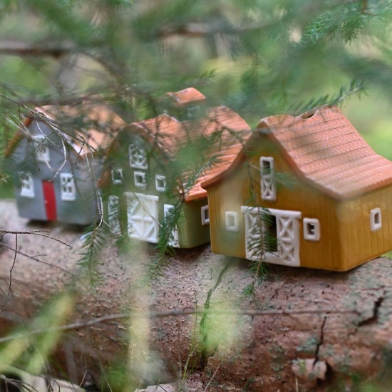 Lyshus Farmhouse grønt 12 cm