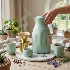 Termokande Støvet Grøn 1000ml