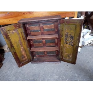 Unika Vægskab i genbrugstræ 94 cm Unika Vægskab i genbrugstræ 94 cm