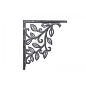 Hyldeknægt 14cm med blomster dekor Hyldeknægt 14cm med blomster dekor