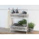 Flot Opsats med 2 kurve antique creme