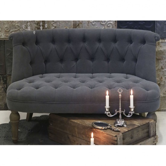 2 personers Sofa Hør - Kul 2 personers Sofa Hør - Kul