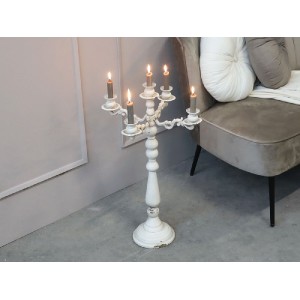 4-armet flot lysestage H66cm 4-armet flot lysestage H66cm