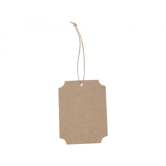 Manilla Mærker 9x6.5cm 10 stk Manilla Mærker 9x6.5cm 10 stk