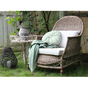 Fransk Stol i flet H100cm - Gratis Levering 