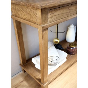 Konsolbord genbrugstræ H81cm