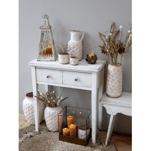 Fransk Bænk B80cm Creme Fransk Bænk B80cm Creme