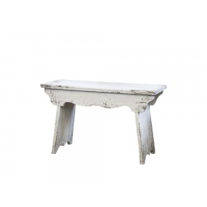 Fransk Bænk B80cm Creme
