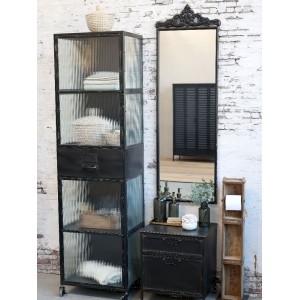 Factory Kommode med 2 skuffer H50cm Sort Factory Kommode med 2 skuffer H50cm Sort