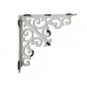 Hyldeknægt med fransk lilje H15cm B15cm Creme