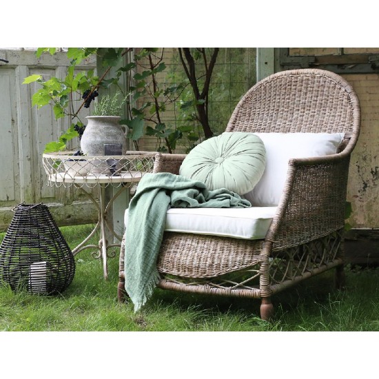 Fransk Stol i flet H100cm - Gratis Levering 