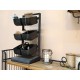 Hylde med 6 aftagelige kasser H58cm Sort Hylde med 6 aftagelige kasser H58cm Sort
