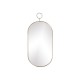 Spejl med messingramme H55cm Spejl med messingramme H55cm