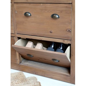 Kommode med skuffer H90cm B190cm Farmhouse