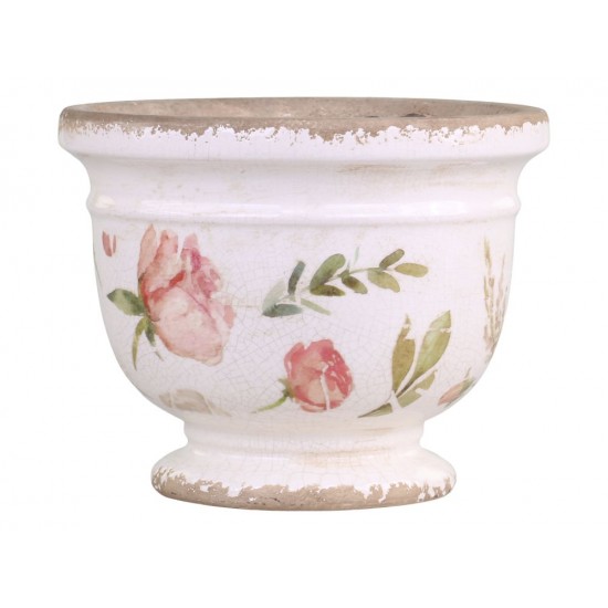 Etel skjuler antique creme med roser Ø17cm Etel skjuler antique creme med roser Ø17cm
