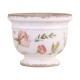 Etel skjuler antique creme med roser Ø17cm Etel skjuler antique creme med roser Ø17cm