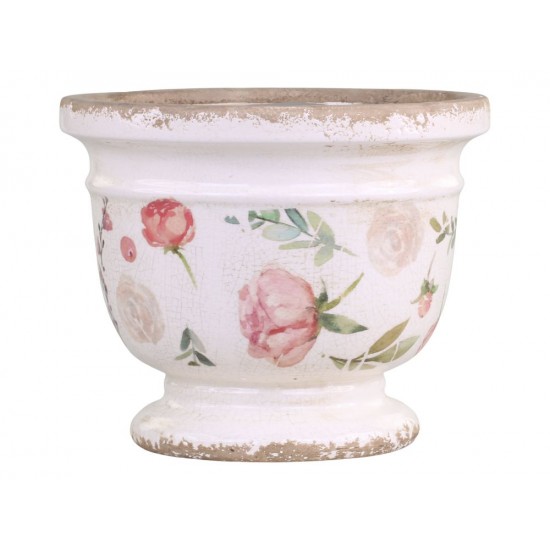 Etel skjuler antique creme med roser Ø20cm Etel skjuler antique creme med roser Ø20cm