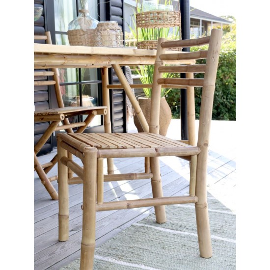 Lyon Stol bambus sæt med 2 stk. B45cm Lyon Stol bambus sæt med 2 stk. B45cm