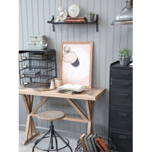 Fransk Bord i genbrugstræ 46x117cm Fransk Bord i genbrugstræ 46x117cm