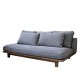 Sofa med 5 puder B200cm - Gratis Levering 