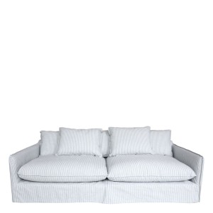 Malo Sofa i hør med 5 puder B220cm Malo Sofa i hør med 5 puder B220cm