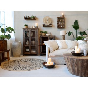 Grimaud Skab med glaslåger H100cm Grimaud Skab med glaslåger H100cm