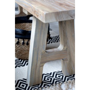 Bænk i genbrugstræ B180cm Bænk i genbrugstræ B180cm