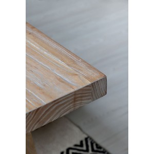 Bænk i genbrugstræ B240cm Bænk i genbrugstræ B240cm