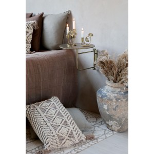 Rund metal hylde drejelig Ø30cm