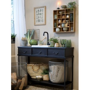 Hylde med rum 49x49cm