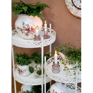 Rundt Sidebord med 3 hylder H86cm Rundt Sidebord med 3 hylder H86cm
