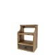 Grimaud lille Reol med 2 hylder og 1 skuffe H43cm Grimaud lille Reol med 2 hylder og 1 skuffe H43cm
