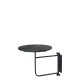 Rund svingbar hylde kulfarvet Ø30cm Rund svingbar hylde kulfarvet Ø30cm