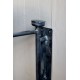 Rund svingbar hylde kulfarvet Ø30cm Rund svingbar hylde kulfarvet Ø30cm