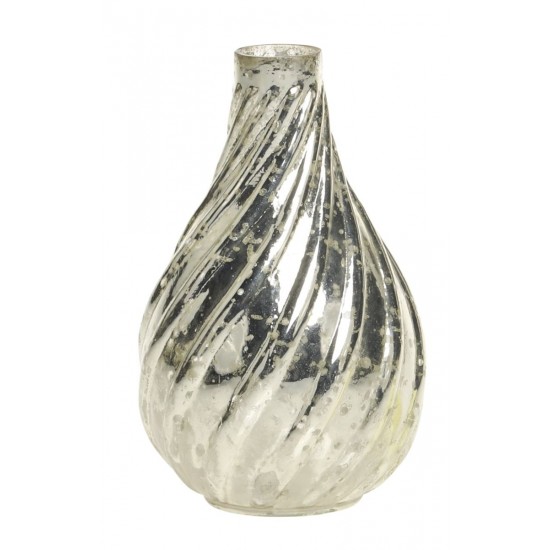Vase i fattigmandssølv H11.5 Ø7cm Vase i fattigmandssølv H11.5 Ø7cm