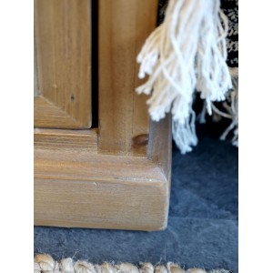 Bænk med hynde og 2 vippeskuffer B110cm Bænk med hynde og 2 vippeskuffer B110cm