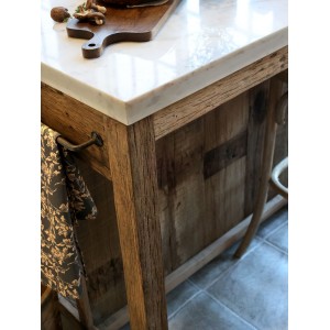 Grimaud Anretterbord med marmorplade  B130cm