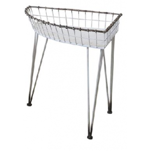Bord med fil de fer H50cm creme Bord med fil de fer H50cm creme