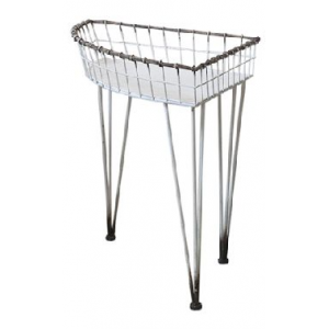 Bord med fil de fer H50cm creme Bord med fil de fer H50cm creme