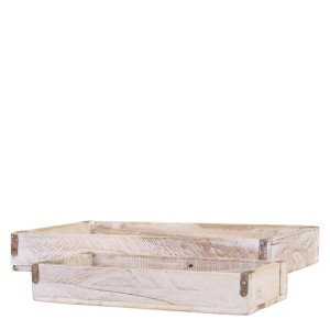 Grimaud kasse 21x36cm antique hvid Grimaud kasse 21x36cm antique hvid
