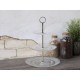 Etagere med 3 lag i glas H35cm
