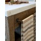 Grimaud Anretterbord med marmorplade  B130cm