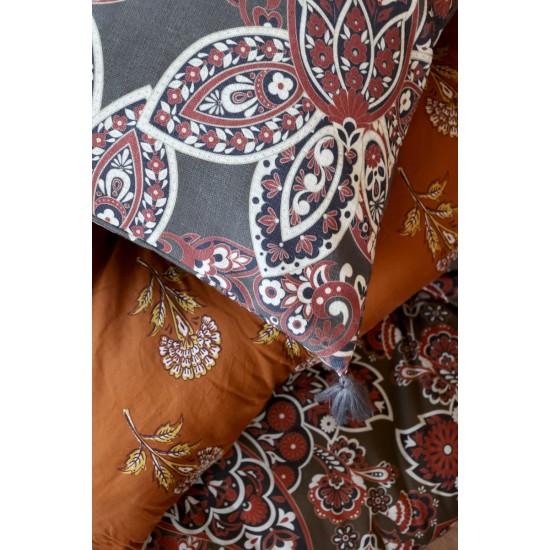 Pudebetræk Aix med kvaster 50x50cm