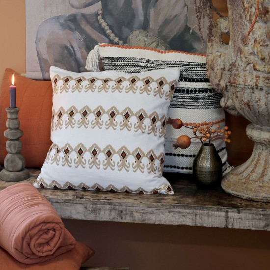 Pudebetræk Aix paisley mønster 50x50cm