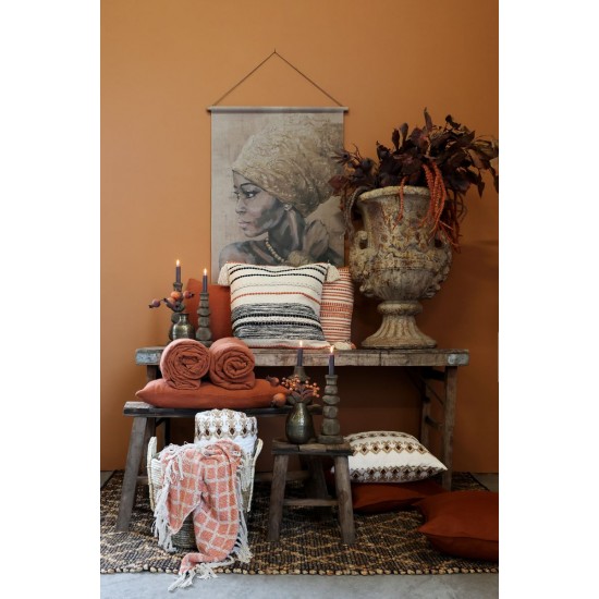 Pudebetræk Aix paisley mønster 50x50cm