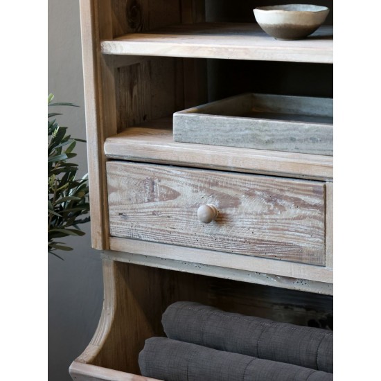 Reol med hylder og skuffer H222cm Reol med hylder og skuffer H222cm