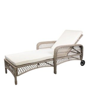 Solvogn med hjul i flet B185cm