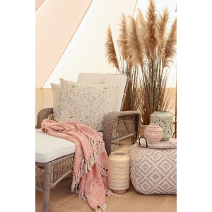 Solvogn med hjul i flet B185cm