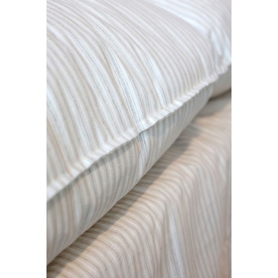 Malo Sofa i hør med 5 puder B220cm