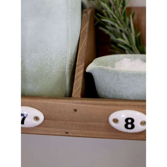 Sorteringsreol med 9 rum B89cm
